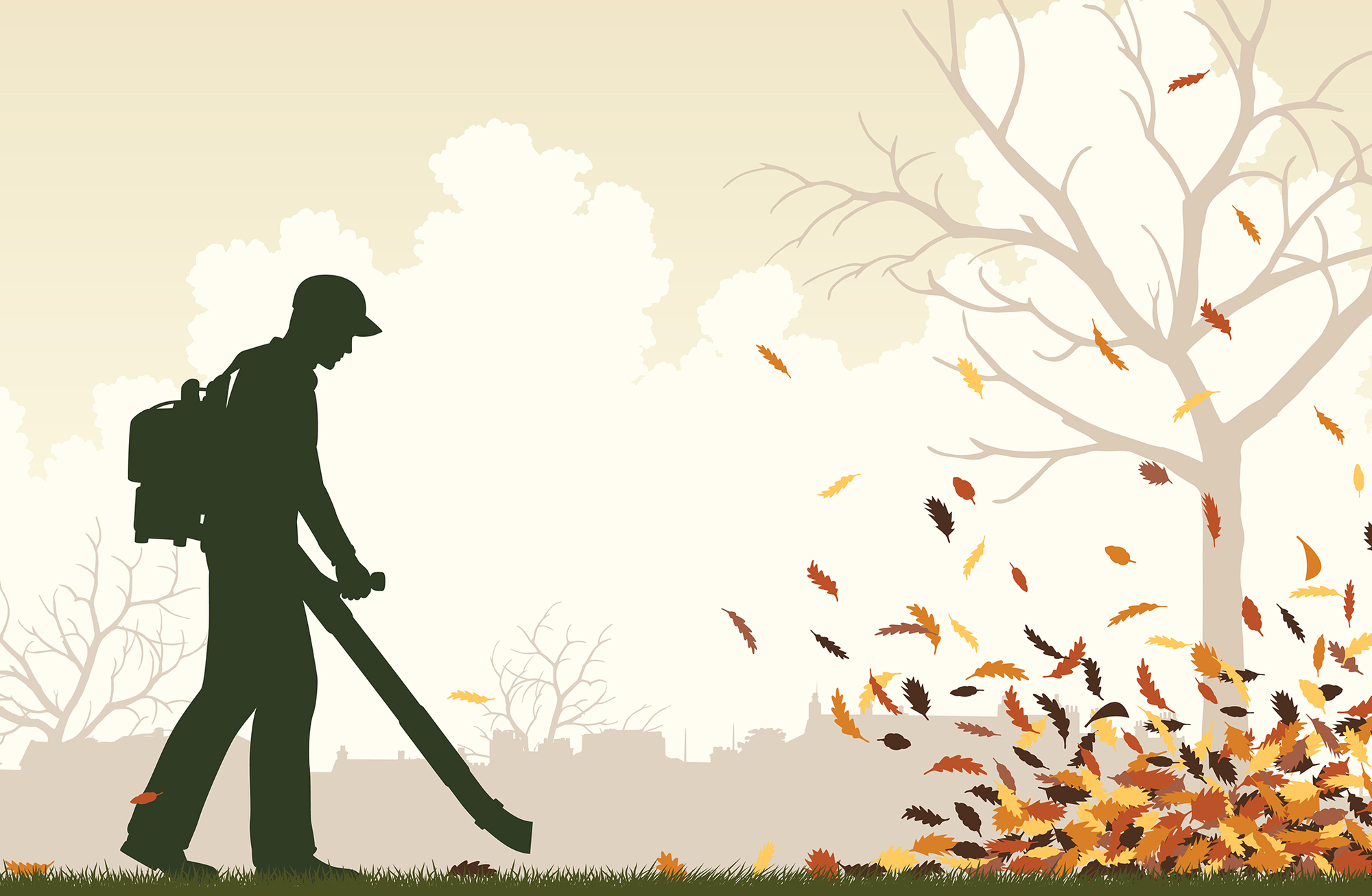 Paradise Pines Yard Care logo